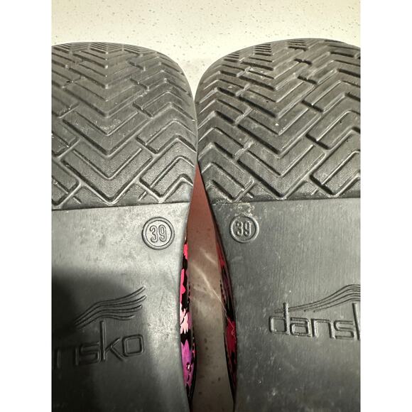 Dansko Women’s Twin Pro Flower Professional Clogs Patent Leather EU 39 US 8 - Picture 9 of 12